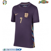 Maglie da calcio Inghilterra Bukayo Saka #7 Seconda Maglia Femminile Europei 2024 Manica Corta